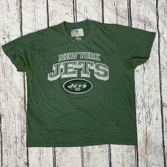 New York Jets Retro NFL Football Crewneck Tshirt - Picture 1 of 4
